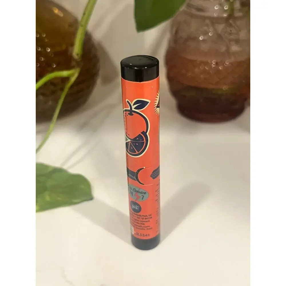 Perfectly Posh Citrus Kiss Caffeinated Lip Balm Orange Ginger NEW Sealed Rare